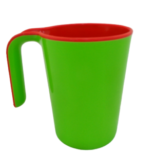 P3572- MUG PLASTIC 2TONE FORM 8543
