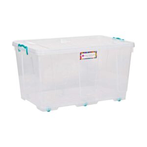 P3590- STORAGE BOX 80ℓ WITH WHEELS CONTOUR