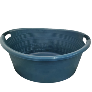 P3024- BASIN OVAL 80/90ℓ + HANDLES OLIVE