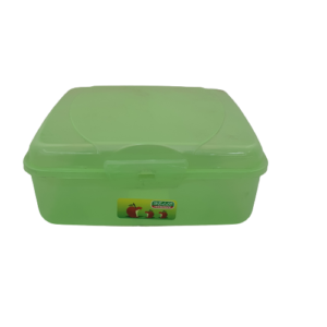 P3412- LUNCH BOX SQUARE SNAP LID 2.5ℓ 748