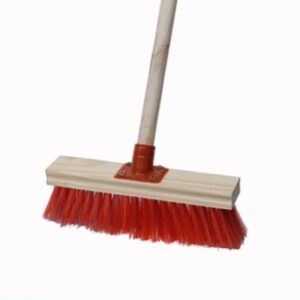 A264- BROOM BUDGET FLAG WOOD