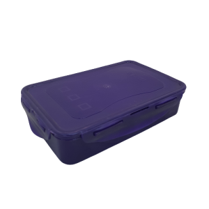 P654- LUNCH BOX SNAP LID RECT SML 646