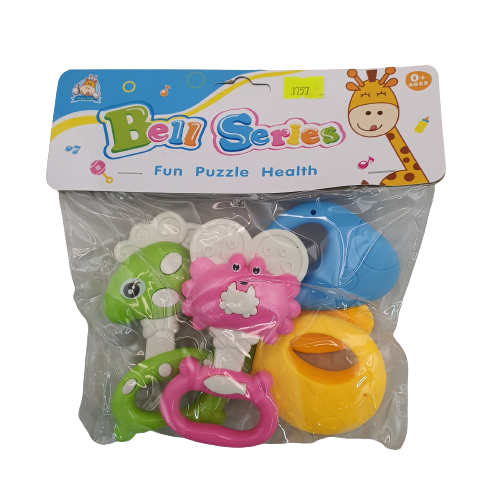 T1757 TOY BABY RATTLES BELL SERIES 10217 BCC Home Housewares and more