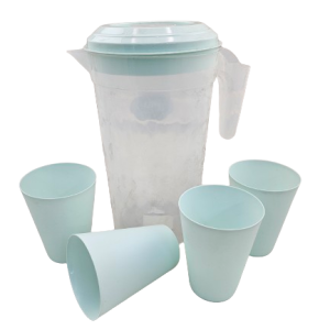 P2790- JUG/TUMBLER SET 5pce 2.4ℓ 8622