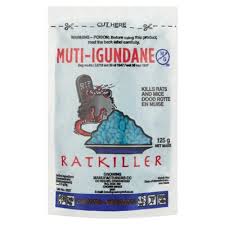 A2365-MUTI-IGUNDANE (RAT KILLER) 5x125gr GM