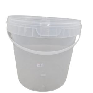 P3841-BUCKET/LID 10ℓ FINO TRANSP LOCK