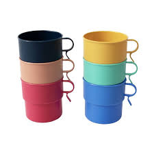 P3852- MUG PLASTIC MEDIUM 300mℓ BASICS