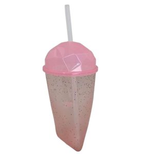 P2505- STRAW CUP SPARKLE TRIANGLE 8538-3